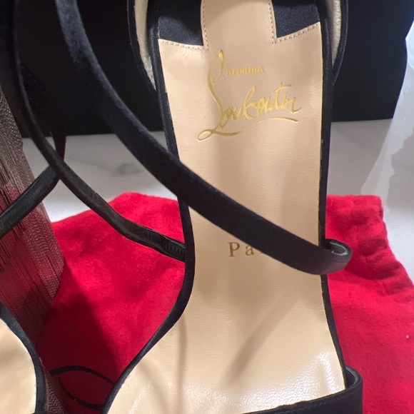 Christian Louboutin fringe platform - Picture 8 of 8